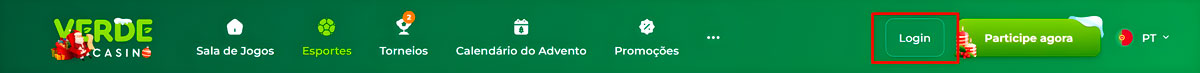 Verde Casino Login